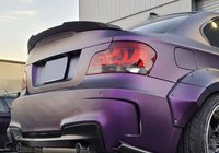 BMW 1 Series E81/E82/E87/E88 2004-2011 Spoiler stile M4 (per E82, nero lucido) foto 1