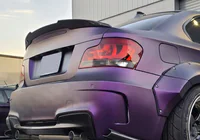 BMW 1 Series E81/E82/E87/E88 2004-2011 Spoiler stile M4 (per E82, nero lucido) foto 1