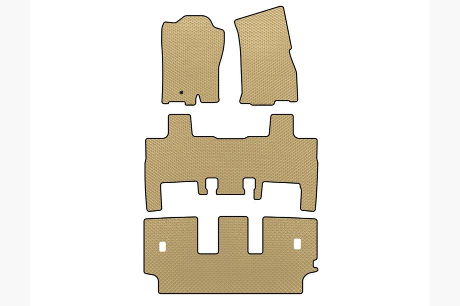 Ford Expedition 2007-2017 Tappetini EVA (2007-2014, Beige) Foto 1