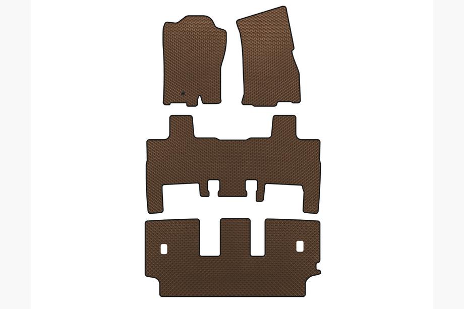 Ford Expedition 2007-2017 Tappetini EVA (2007-2014, Marrone) Image