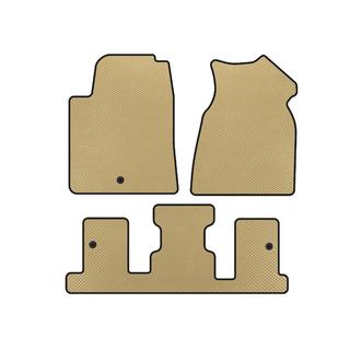 Tappetini EVA (1+3 fila, 2013-2017, Beige) GMC Acadia 2006-2017