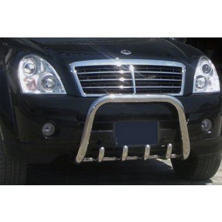Parabull QT006 (Acciaio Inox) SsangYong Rexton I 2001-2017 foto 1