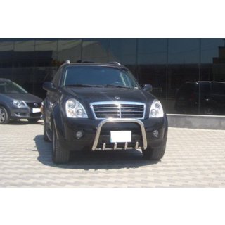 Parabull QT006 (Acciaio Inox) SsangYong Rexton I 2001-2017 foto 2