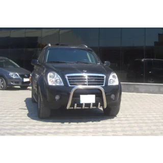 Parabull QT006 (Acciaio Inox) SsangYong Rexton I 2001-2017 foto 2