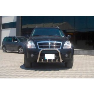 Parabull QT006 (Acciaio Inox) SsangYong Rexton I 2001-2017 foto 4