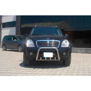 Parabull QT006 (Acciaio Inox) SsangYong Rexton I 2001-2017 foto 4