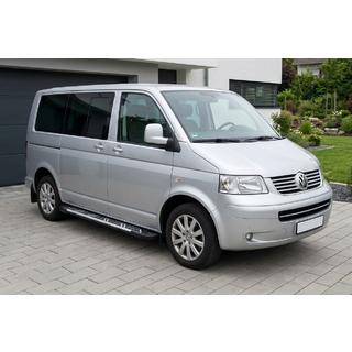 Pedane Laterali Sunrise (2 pz, Alluminio) Volkswagen T5 Transporter 2003-2010 foto 1