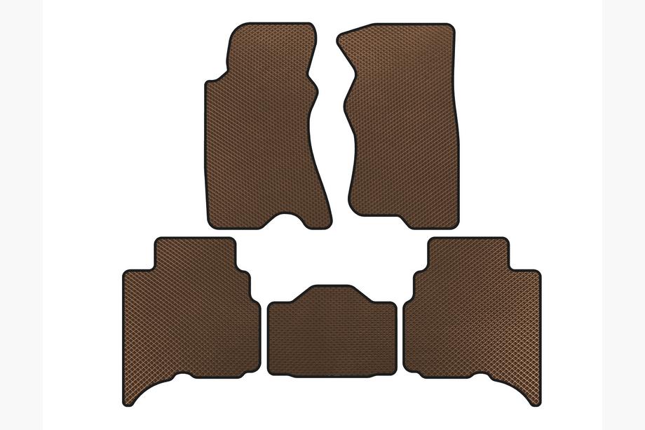 GreatWall Haval/Hover H3 2005-2013 Tappetini EVA (Marrone) Image