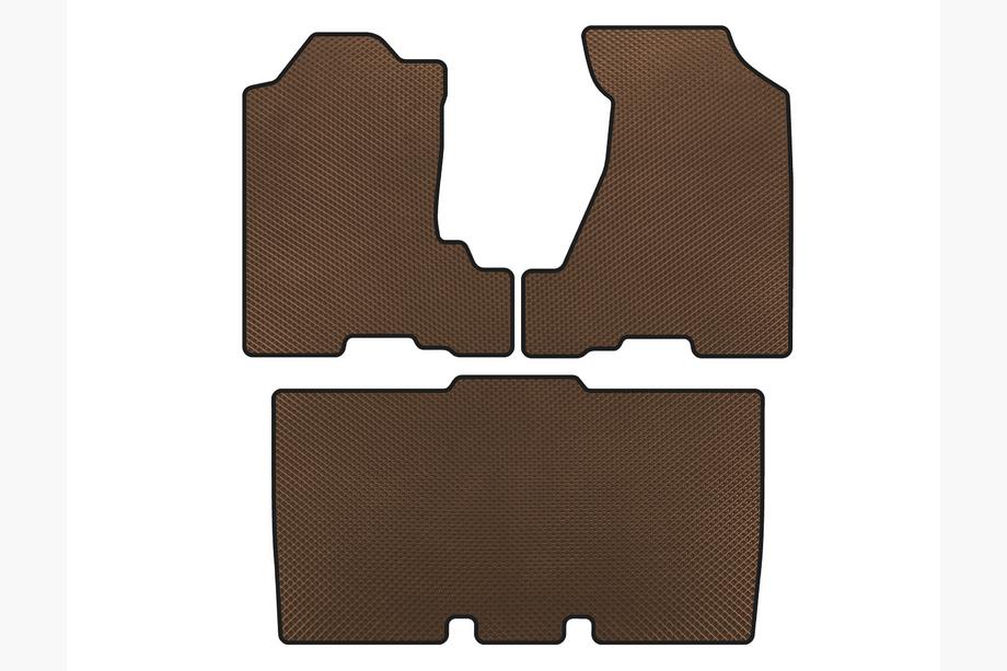 Honda Element 2003-2011 Tappetini EVA (Marrone) Image