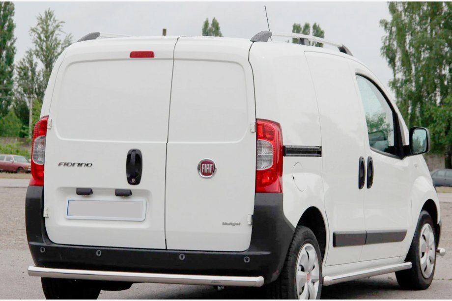 Fiat Fiorino/Qubo 2008-2024 Protezione Posteriore Inox Foto 3