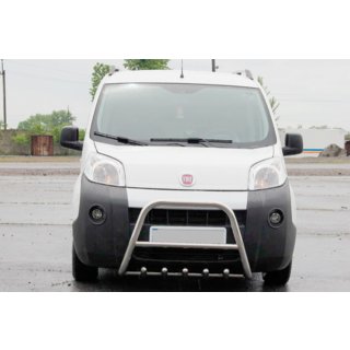 Protezione Anteriore WT006 (Acciaio Inox) Fiat Fiorino/Qubo 2008-2024 foto 1