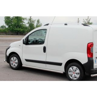 Barre Laterali Ø60 (2 pz, Acciaio Inox) Peugeot Bipper 2008-2017 foto 1