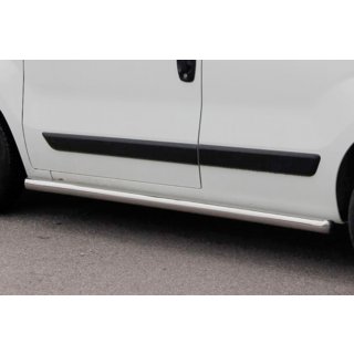 Barre Laterali Ø60 (2 pz, Acciaio Inox) Peugeot Bipper 2008-2017 foto 3