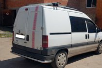 Fiat Scudo 1996-2007 Protezione Posteriore AK005 (Acciaio Inox) foto 3