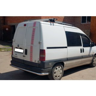 Protezione Posteriore AK005 (Acciaio Inox) Fiat Scudo 1996-2007 foto 3