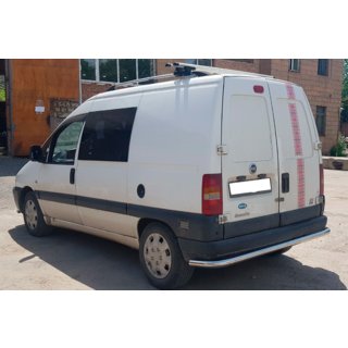 Protezione Posteriore AK005 (Acciaio Inox) Fiat Scudo 1996-2007 foto 2