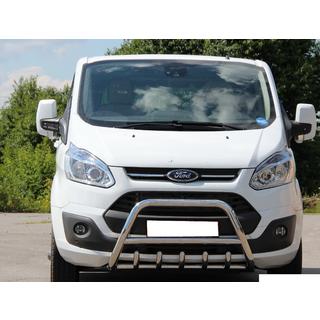 Paraurti Anteriore WT003 (Acciaio Inox) Ford Custom 2013-2022 foto 1