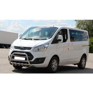 Paraurti Anteriore WT003 (Acciaio Inox) Ford Custom 2013-2022 foto 3