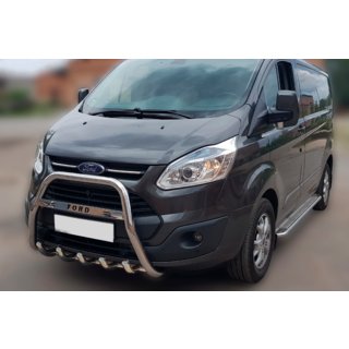 Parabullbar WT006 F1-56 (Acciaio Inox) Ford Custom 2013-2022