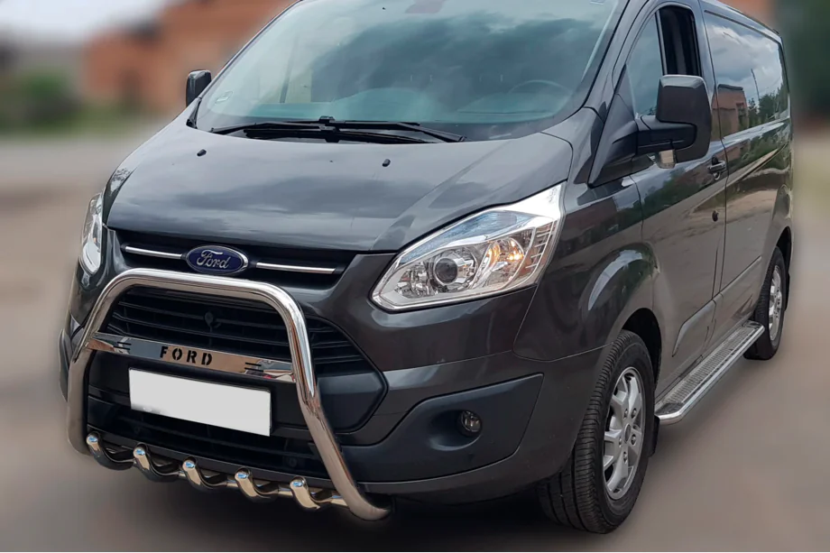Ford Custom 2013-2022 Parabullbar WT006 F1-56 (Acciaio Inox) Image