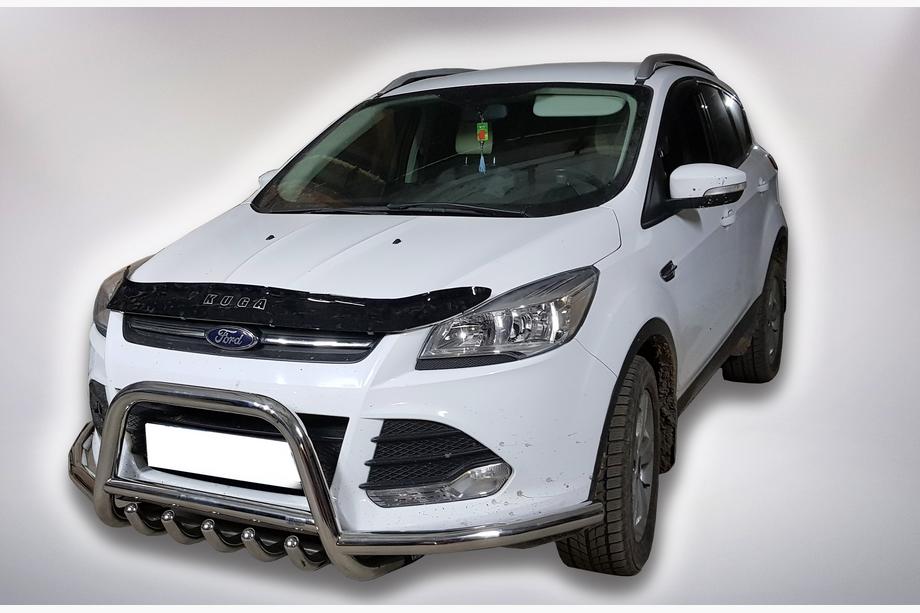 Ford Kuga/Escape 2013-2019 Paraurti tubolare anteriore WT003-Exclusive (acciaio inox) Foto 3