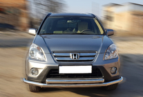 Honda CRV 2001-2006 Protezione Anteriore ST014 (Acciaio Inox) foto 1