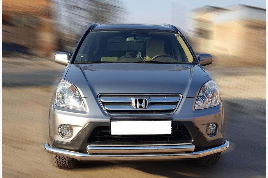 Honda CRV 2001-2006 Protezione Anteriore ST014 (Acciaio Inox) Image