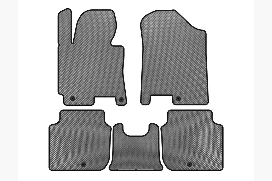 Kia Forte 2008–2024 Tappetini EVA (2012-2016, Grigio) Image