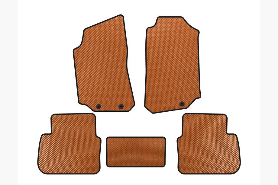 Saab 9-5 1997-2010 Tappetini EVA (Arancione) Image