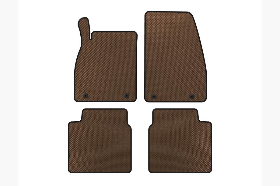 Saab 9-5 2010-2012 Tappetini EVA (Marrone) Image