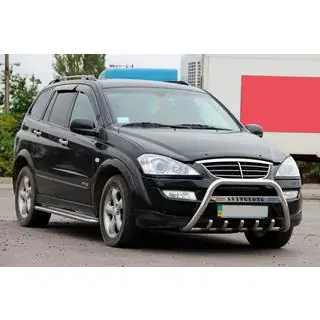 Parabullbar WT004 Acciaio Inox SsangYong Action 2005-2018 foto 3