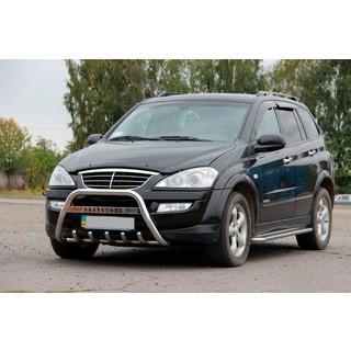 Parabullbar WT004 Acciaio Inox SsangYong Action 2005-2018 foto 2