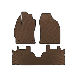 Tappetini EVA (2 File, Marrone)
