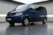 Volkswagen T5 Caravelle 2004-2010 Pedane Laterali Maydos V1 (2 pz, Alluminio e Acciaio Inox) foto 1