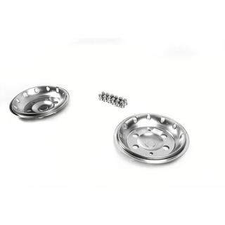 Copricerchi anteriori in acciaio inox OEM (2 pz) Iveco Daily 2014- foto 4