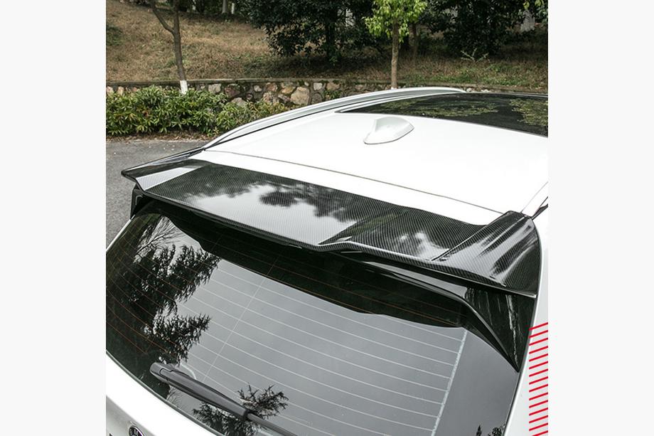 BMW X3 G01 2018- Spoiler (Nero Lucido) Foto 2