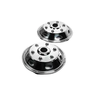 Copricerchi anteriori in acciaio inox Exclusive V1 R15 (2 pezzi) Mercedes Sprinter W901/902/903/904/905 1995–2006