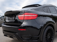 BMW X6 E71 2008–2014 Spoiler tetto (Nero Lucido) foto 1