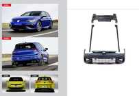 Volkswagen Golf 8 2019- Kit carrozzeria completo R foto 1