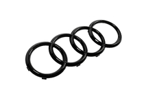 Audi Emblema anteriore Audi Black (285 mm x 100 mm) foto 3