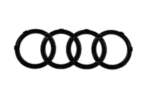 Audi Emblema anteriore Audi Black (285 mm x 100 mm) foto 4