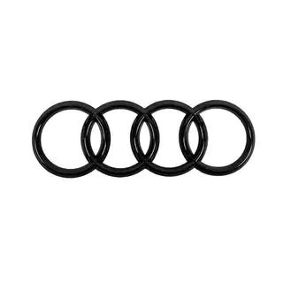 Emblema anteriore Audi Black (285 mm x 100 mm) foto 1