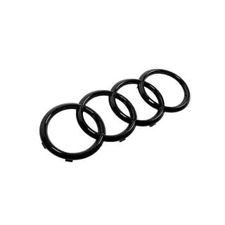 Emblema anteriore Audi Black (285 mm x 100 mm) foto 3