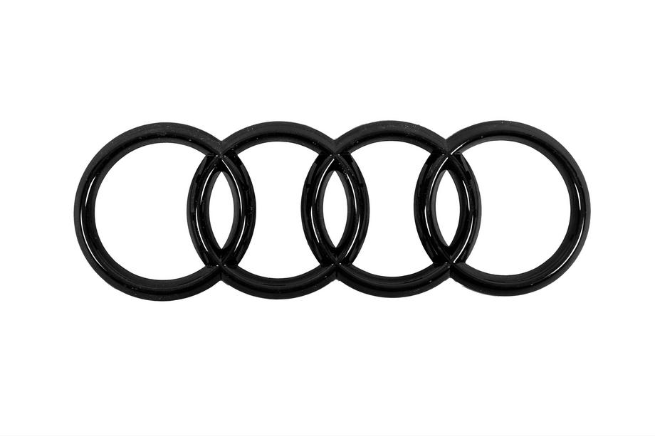 Audi Emblema anteriore Audi Black (285 mm x 100 mm) Image