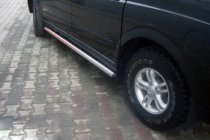 SsangYong Action 2005-2018 Barre Laterali (2 pz, Acciaio Inox) foto 1