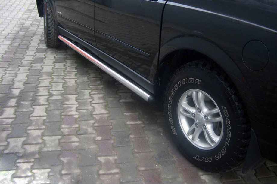 SsangYong Action 2005-2018 Barre Laterali (2 pz, Acciaio Inox) Image