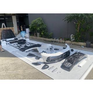 Kit Restyling per W465 2025 MNSR Carbon Mercedes G сlass W463 2018-2024 foto 3