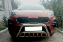 Kia Sportage 2015-2021 Protezione Anteriore WT002 (Acciaio Inox) foto 1