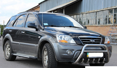 Kia Sorento I BL 2002-2009 Parabullbar WT003-2 (Acciaio Inox) foto 3