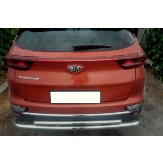 Protezione Posteriore AK002-2 (Acciaio Inox) Kia Sportage 2015-2021 foto 3